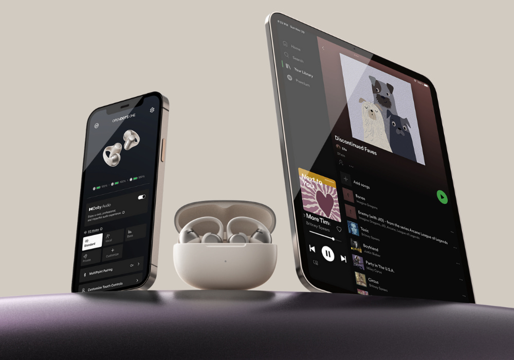 Shokz OpenDots ONE kết nối đa điểm