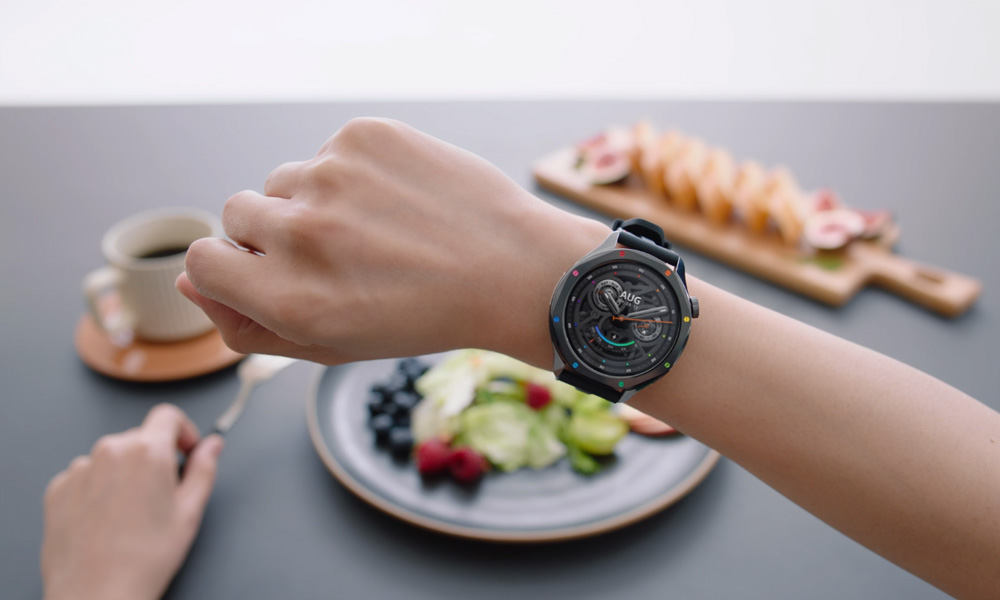 Xiaomi Watch S4 cho phép người dùng thao tác chỉ với một cử chỉ