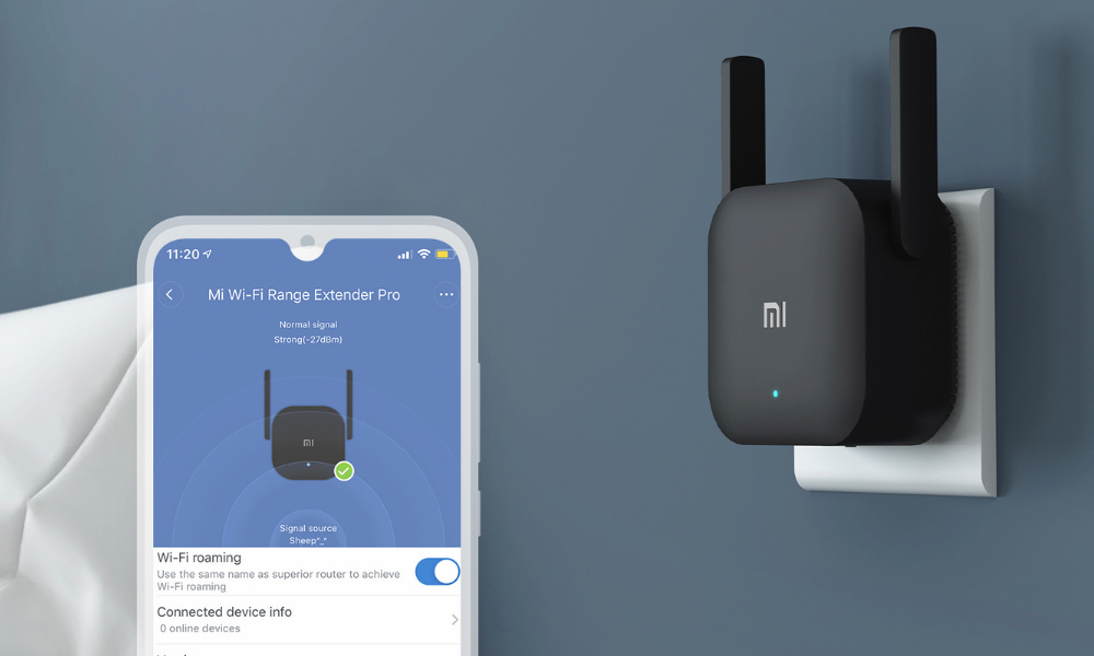 Xiaomi Mi WIFI Range Extender Pro quản lý thông qua Mi Home
