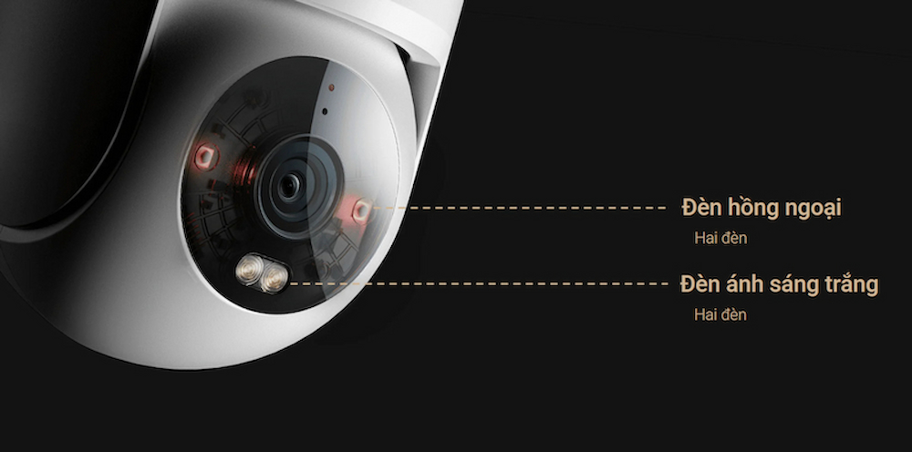 Xiaomi Outdoor Camera CW300 EU ghi hình ban đêm