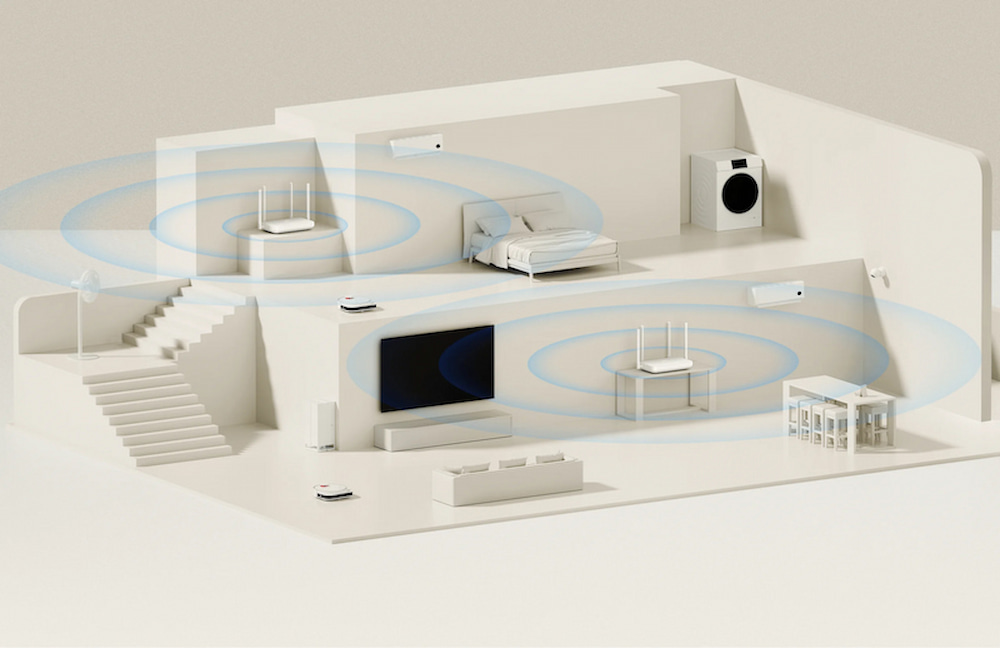 Xiaomi Router AX1500 EU có công nghệ Mesh