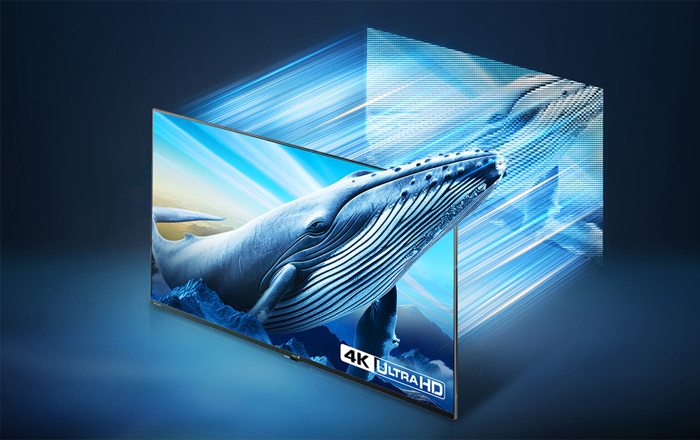 Độ phân giải Ultra HD 4K Tivi Casper 4K 55 Inch D55UGC620