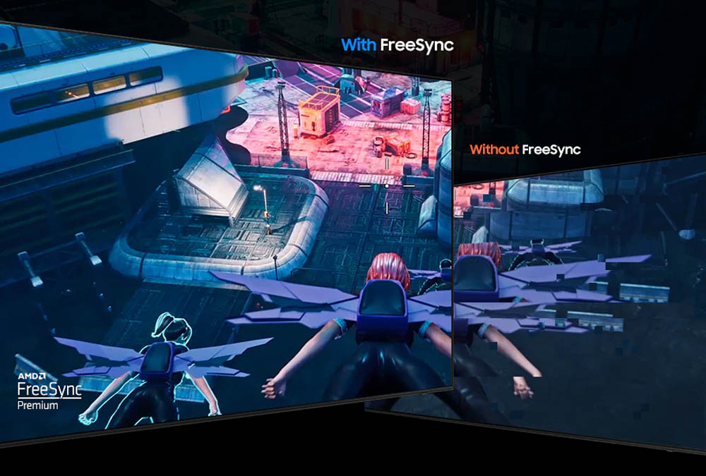 Chế độ FreeSync Premium tối ưu trải nghiệm chơi game
