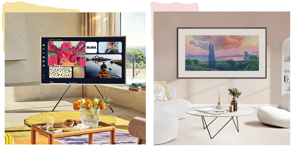 Chế độ Art Mode Tivi Khung Tranh The Frame Samsung 55 Inch QA55LS03F