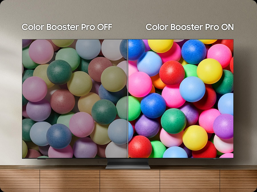 Công nghệ Color Booster Pro Tivi Samsung Neo QLED 4K Vision AI 98 Inch QA98QN90F