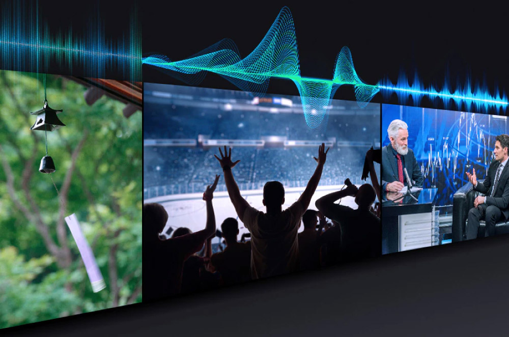 Công nghệ Adaptive Sound Pro tạo âm thanh thích ứng với môi trường và nội dung