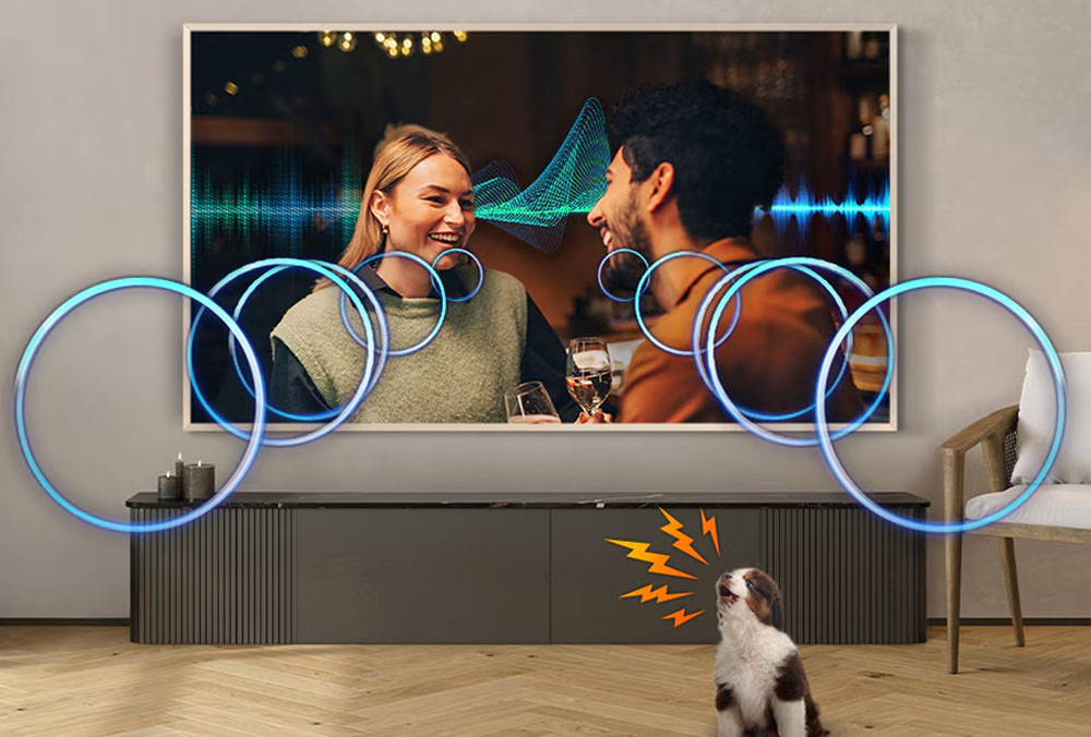 Smart Tivi Samsung 4K 65 inch QA65LS03F có công nghệ âm thanh tiên tiến