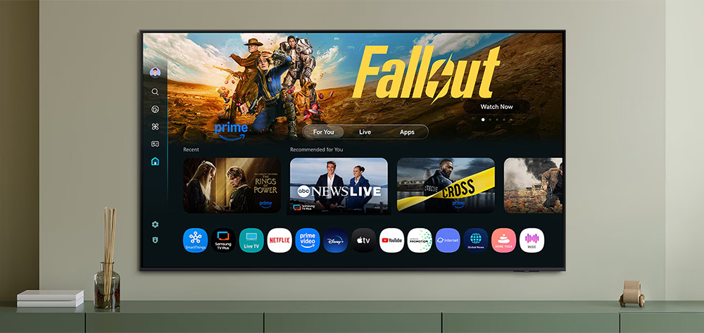 Hệ điều hành One UI Tizen Tivi Samsung Neo QLED 8K QA85QN950F