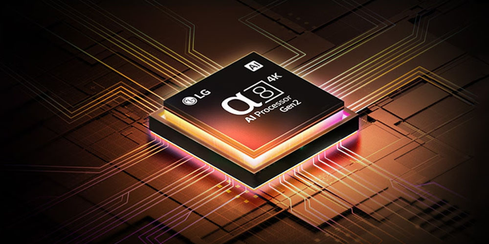 Smart Tivi LG QNED 65QNED86ASA có bộ xử lý α8 AI Processor 4K Gen2