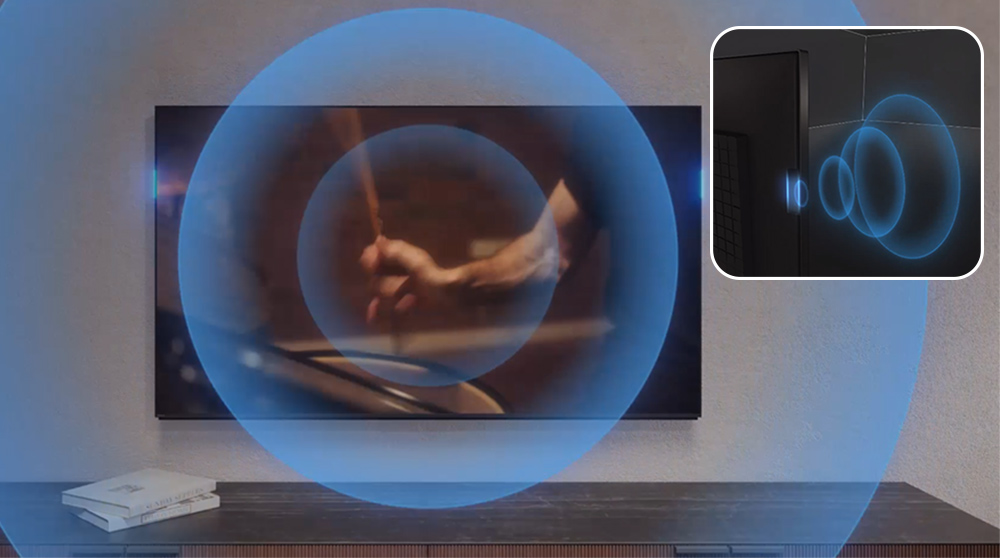 Acoustic Multi-Audio Sony Google TV Mini LED BRAVIA 5 K-75XR50