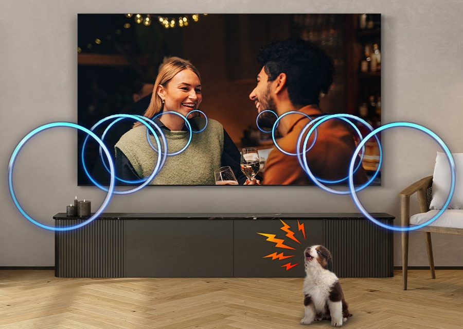 Active Voice Amplifier Tivi Samsung QLED 4K Vision AI 85 Inch QA85Q8F