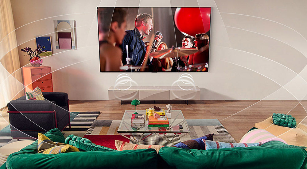 Công nghệ AI Sound Pro 9.1.2 kênh Tivi LG OLED AI 4K 65 Inch OLED65B5PSA