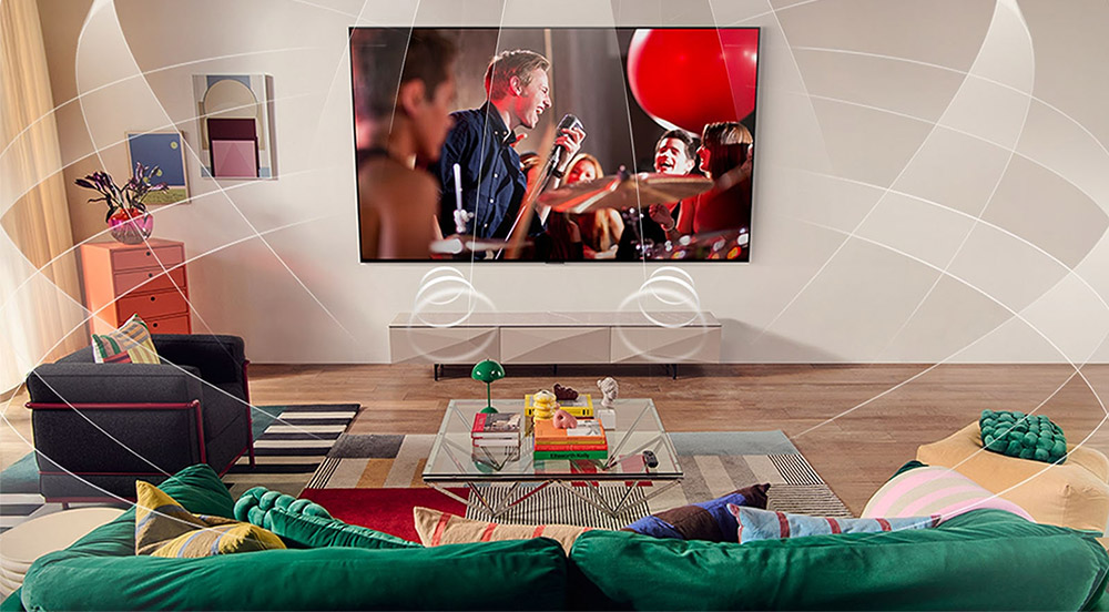 Bay bổng cùng AI Sound Pro Tivi LG OLED Evo AI 4K 83 Inch OLED83M5PSA
