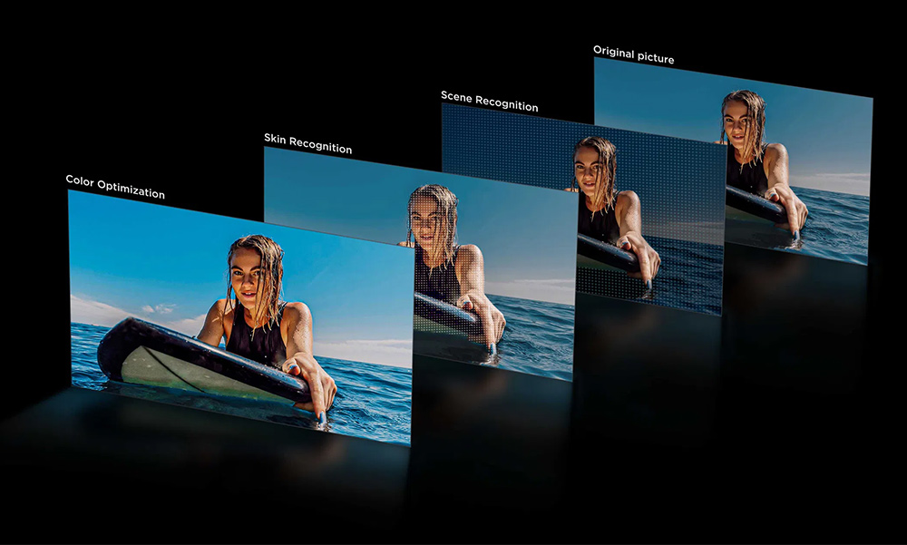 Công nghệ Color Optimization Tivi TCL QLED 4K 65 Inch 65P8K