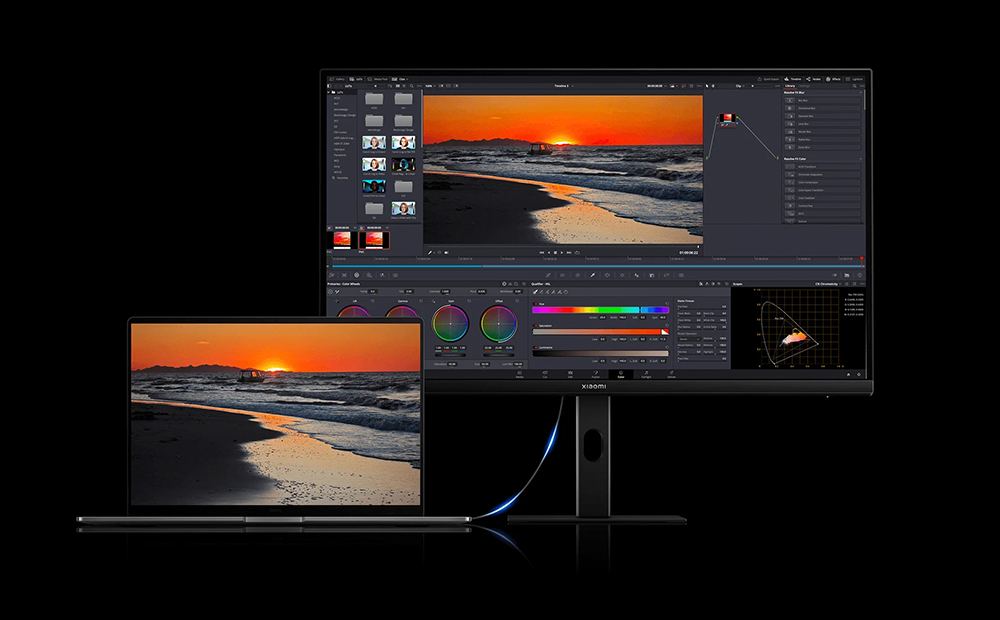 Tích hợp cổng USB-C Màn hình 4K Xiaomi A27UI