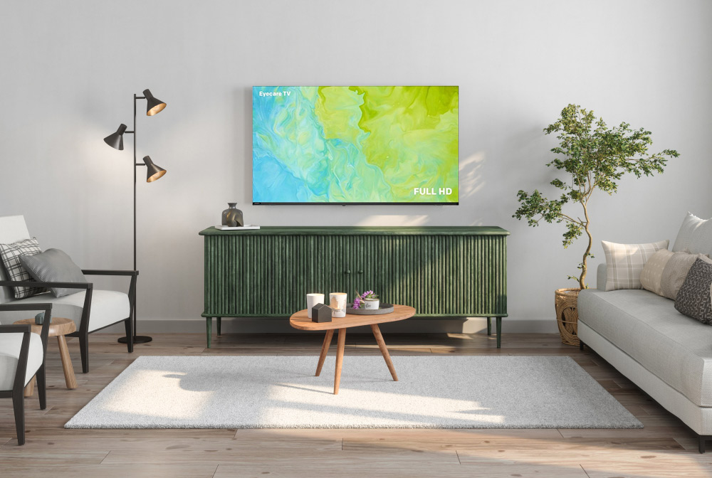 Google TV Coocaa được sản xuất với nhiều kích thước