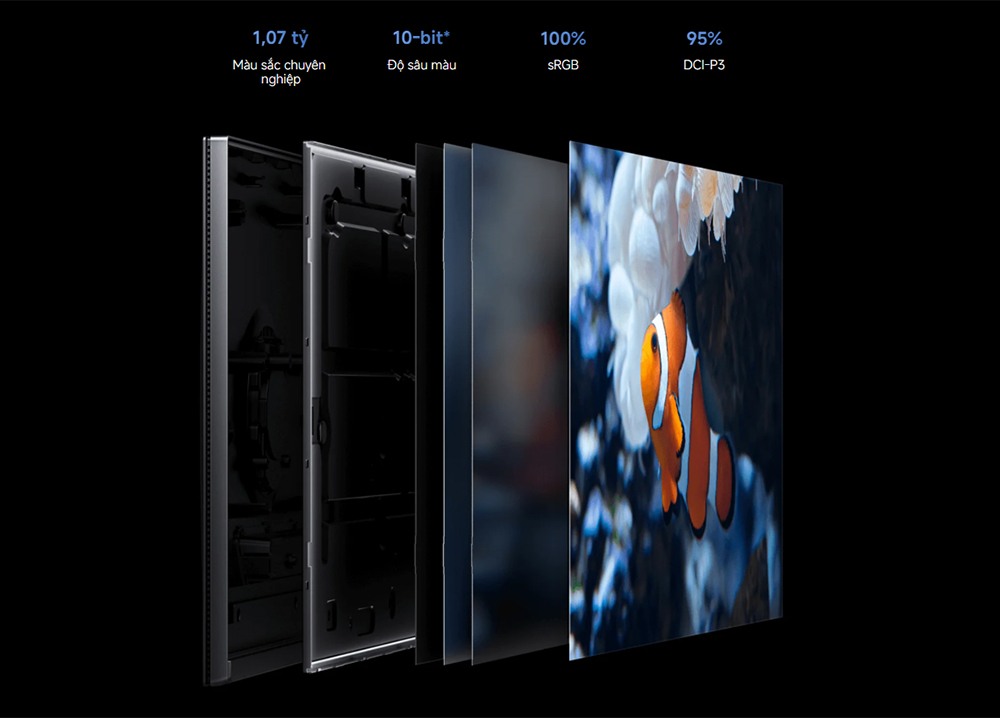 Dải màu rộng Màn hình 4K Xiaomi A27UI