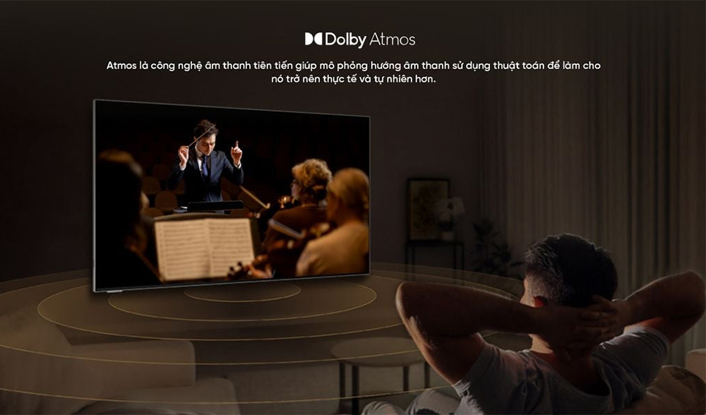 Công nghệ Dolby Atmos mô phỏng âm thanh từ mọi hướng