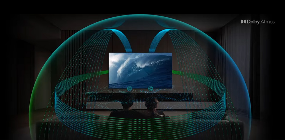 Công nghệ Dolby Atmos Tivi Samsung Neo QLED 4K Vision AI 85 Inch QA85QN85F