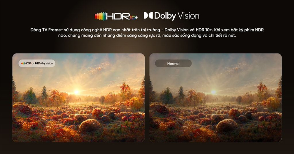 HDR10+ và Dolby Vision tự động điều chỉnh độ sáng và tương phản cho từng khung hình