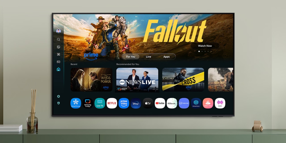 Hệ điều hành Tizen trên Smart Tivi Samsung 4K 75 Inch UA75U8500F