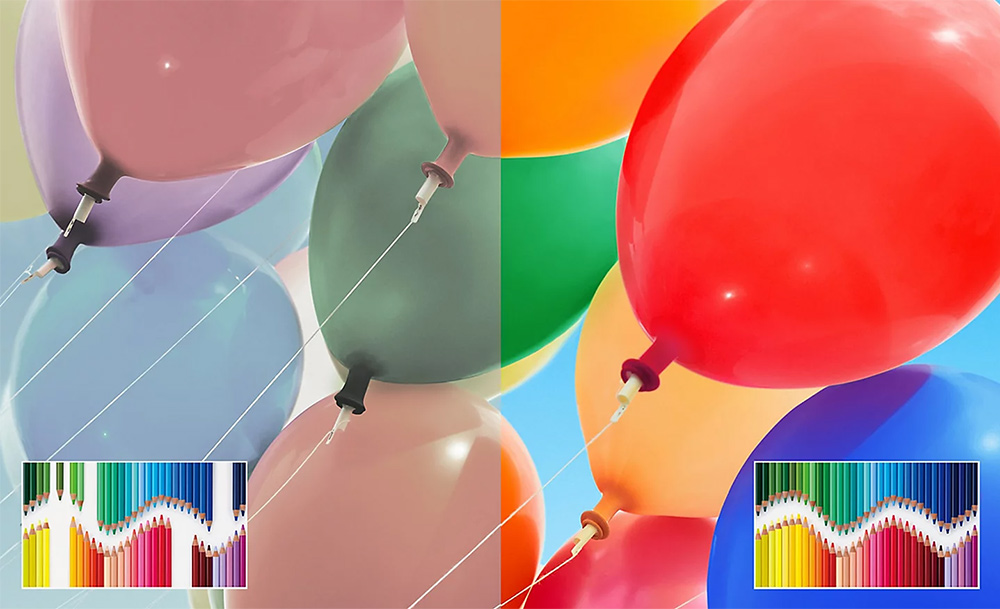 Công nghệ Live Color Sony Google TV 4K LED NỀN BRAVIA 2 II K-75S25VM2