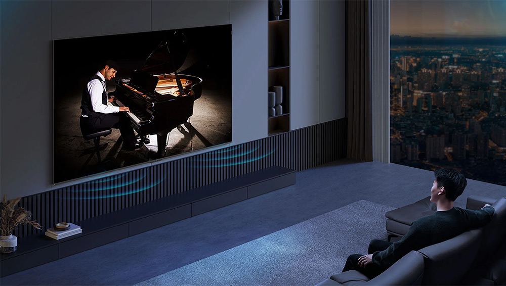 Âm thanh Hi-Fi ONKYO 2.1 Tivi TCL QLED 4K 65 Inch 65P8K