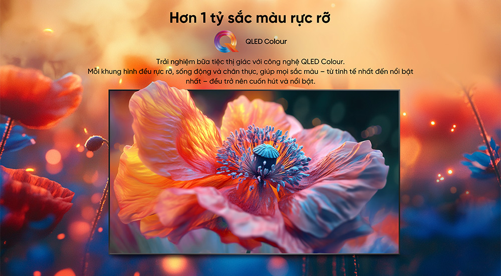 Công nghệ QLED Colour Tivi Hisense QLED 4K 75 inch 75Q6Q