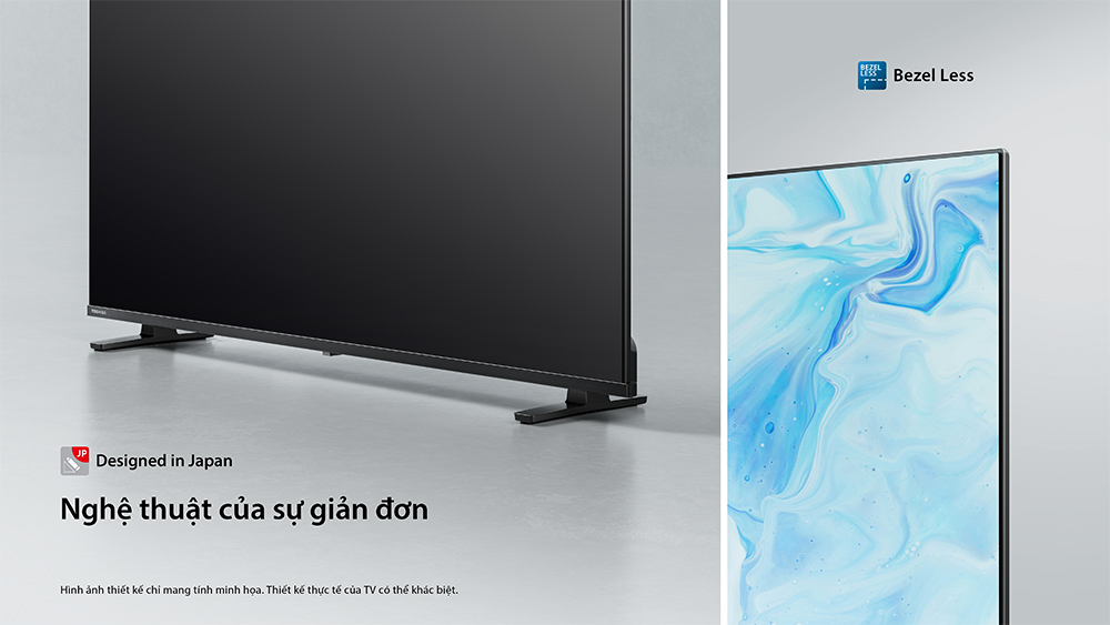 Thiết kế Smart Tivi Toshiba Full HD 43 Inch 43E31RP