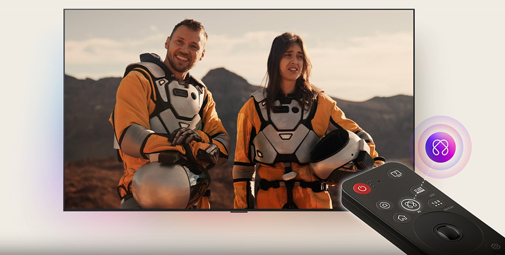 Tính năng AI Tivi LG OLED evo AI 4K 77 Inch OLED77C5PSA
