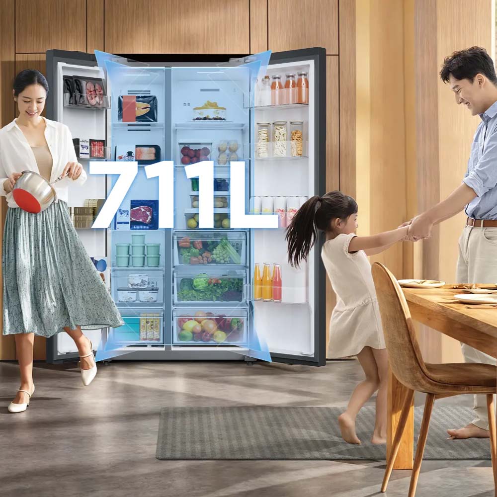 Tủ Lạnh Toshiba GR-RS910WI-PMV(06)-MG tối ưu không gian lưu trữ