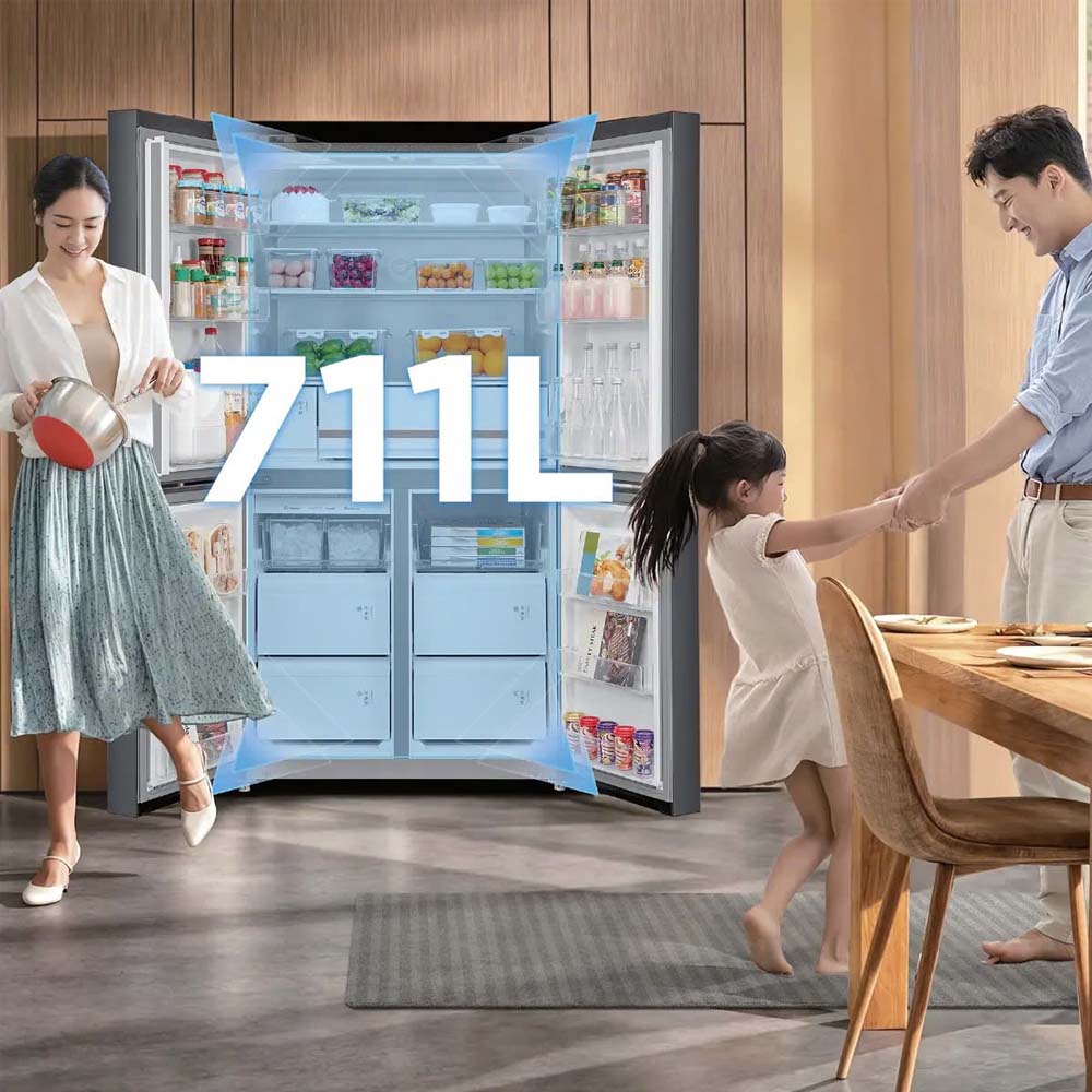 Toshiba Inverter GR-RF895WIA-PGV(22)-XK có dung tích lớn