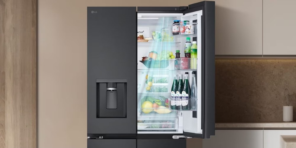 Công nghệ làm lạnh từ cửa DoorCooling+ trên tủ lạnh LG LFD58BLMAI