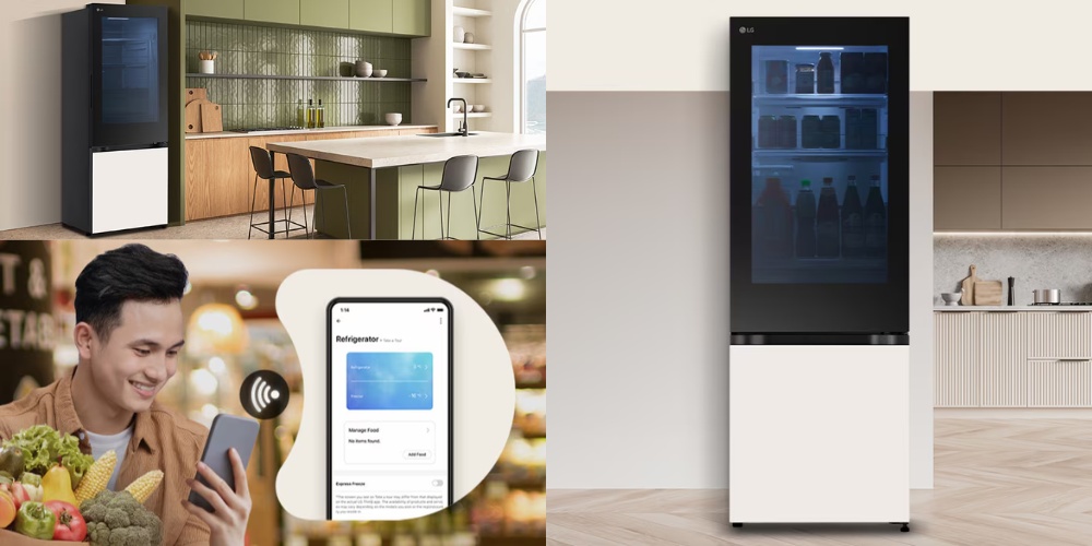 Điều khiển tủ lạnh LG LBB33BGMAI từ xa Wifi ThinQ