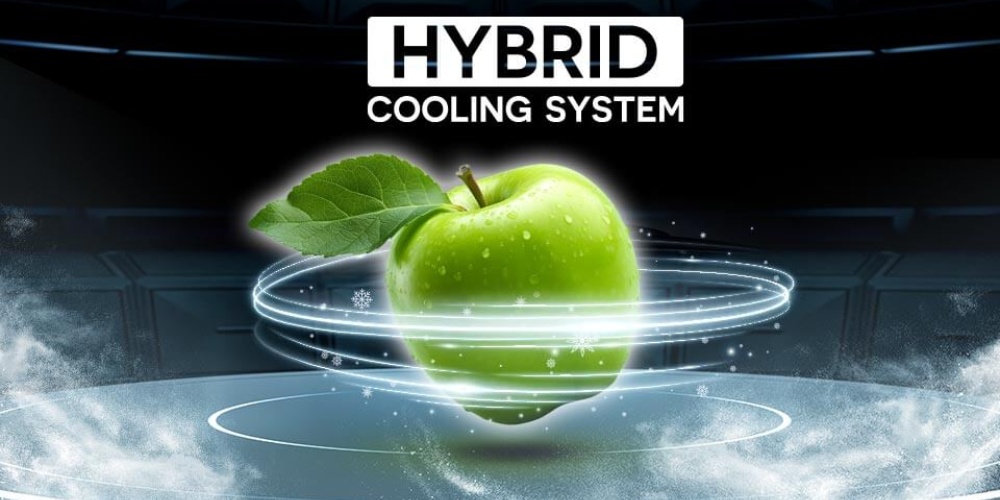 Sharp SJ-FX650V-MK làm lạnh kép Hybrid-cooling