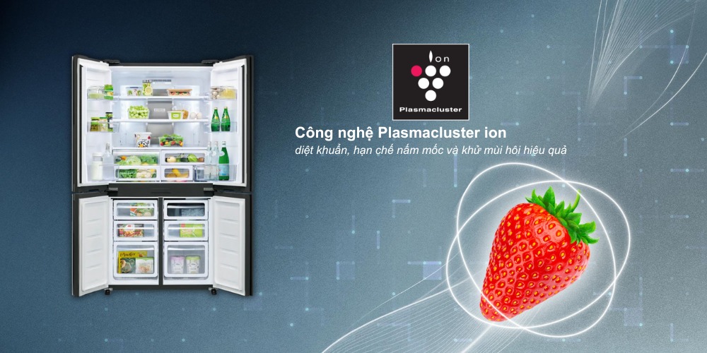 SJ-FXPI700VG-BK kháng khuẩn khử mùi