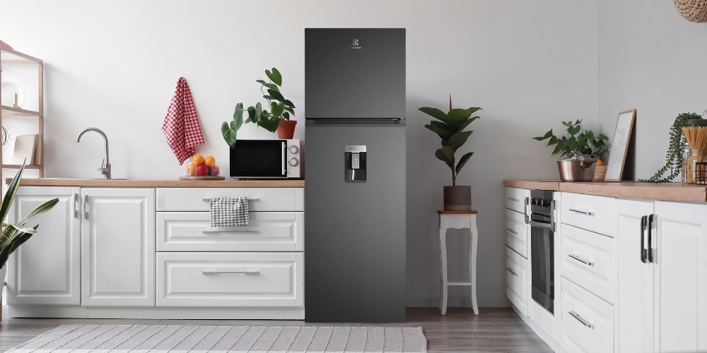 Tủ Lạnh Electrolux ETB3460L-B thiết kế ngăn đá trên