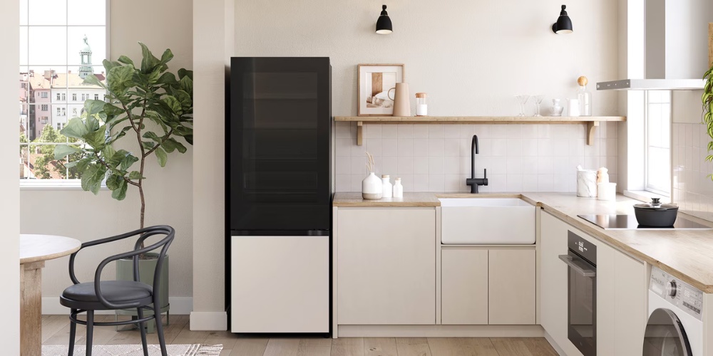 Tủ Lạnh LG Inverter 340 Lít LBB33BGMAI thiết kế InstaView