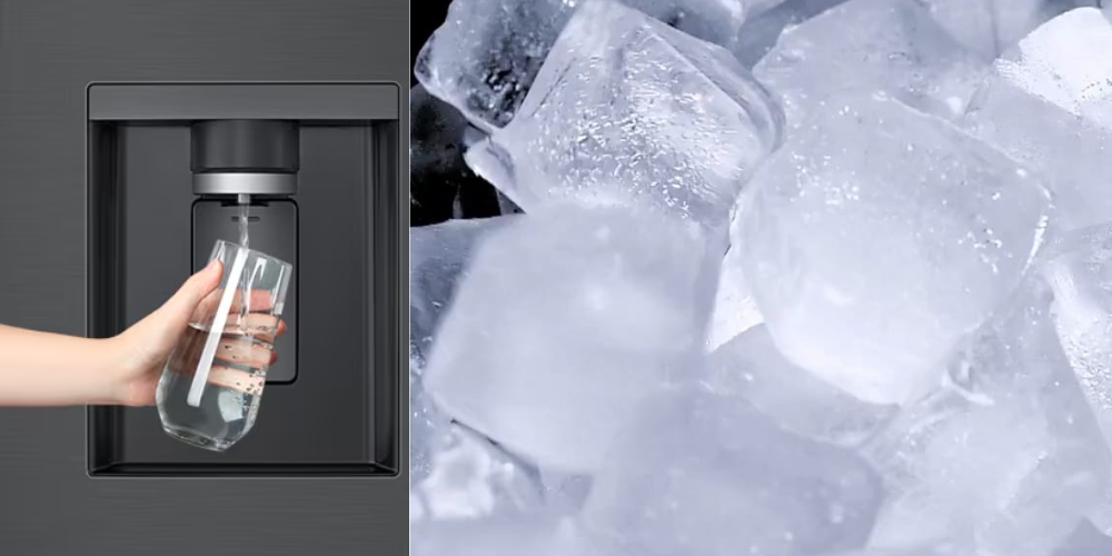 Tủ Lạnh LG LFD58BLMA lấy nước ngoài và làm đá tự động