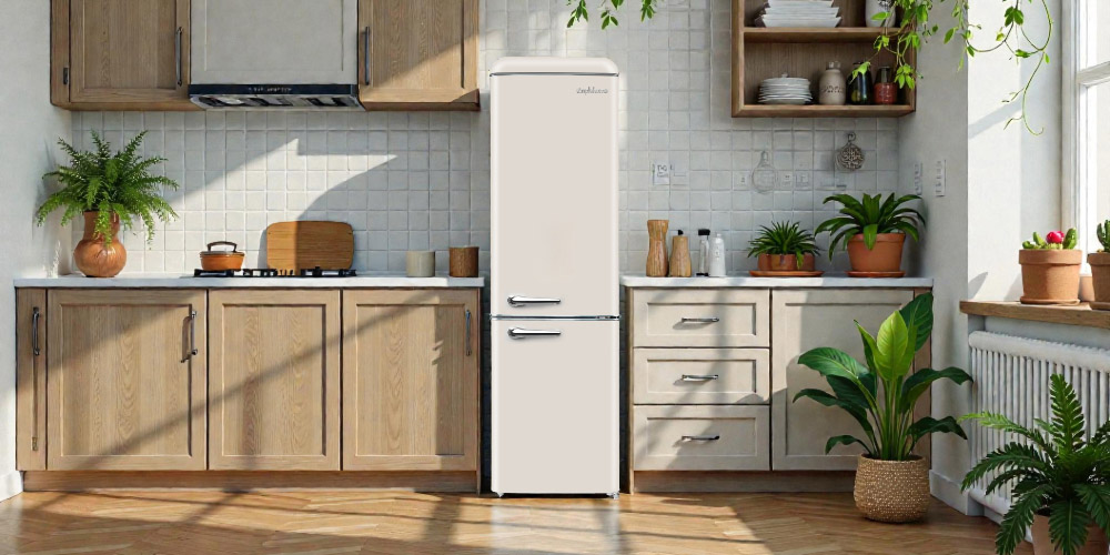 Tủ lạnh Simplehome phong cách Châu Âu, cổ điển