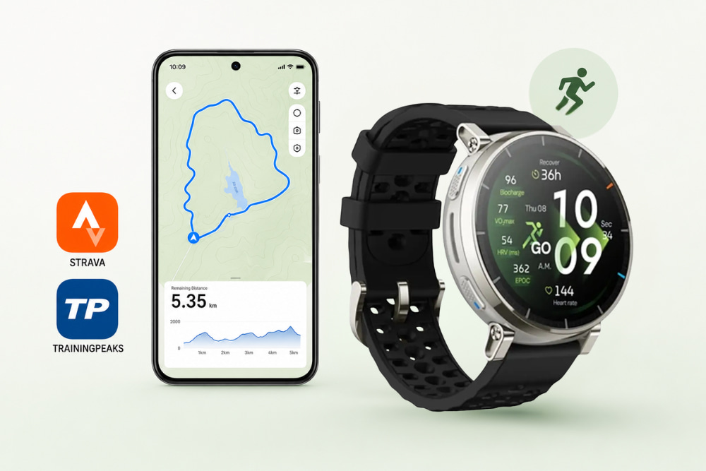 Amazfit Active 3 Premium hỗ trợ tập luyện