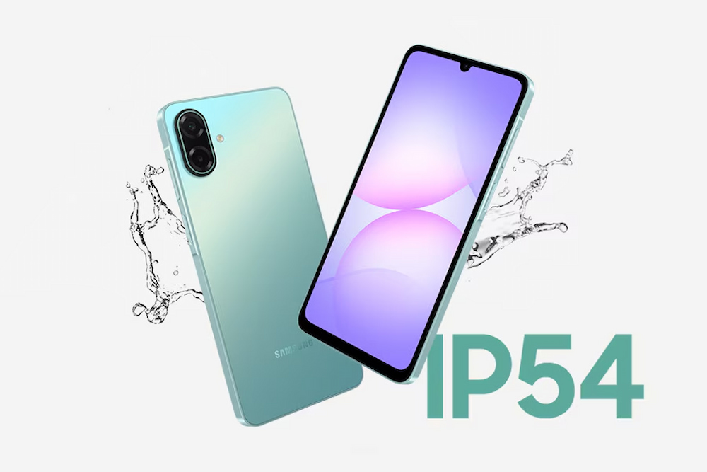Galaxy A07 5G đạt chuẩn IP54