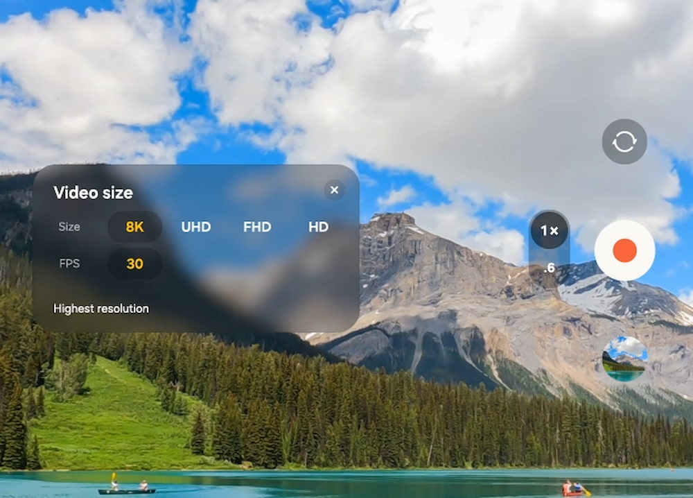 Galaxy Z Fold8 Ultra 12GB 256GB quay video