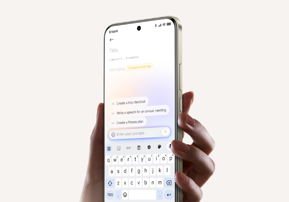 Tính năng AI trên Xiaomi REDMI Note 17 Pro Max 8GB 512GB