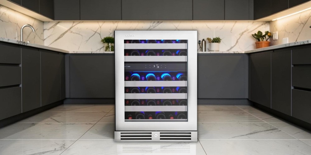 Đèn LED tùy chỉnh 3 màu nổi bật vẻ đẹp bộ sưu tập rượu vang