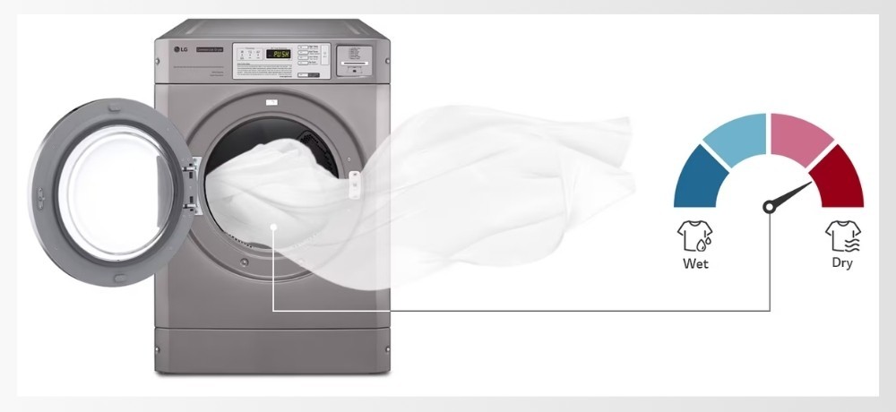 LG Inverter CDG27RUQES đem lại mức độ khô hoàn hảo cho từng mẻ sấy