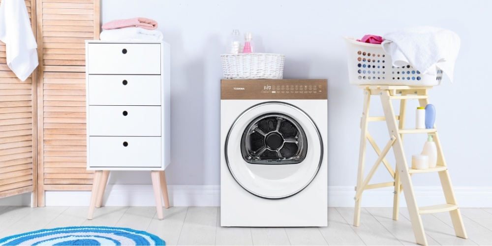 Máy Sấy Bơm Nhiệt TD-T37BS100HWV(WT) thiết kế Japandi tinh tế