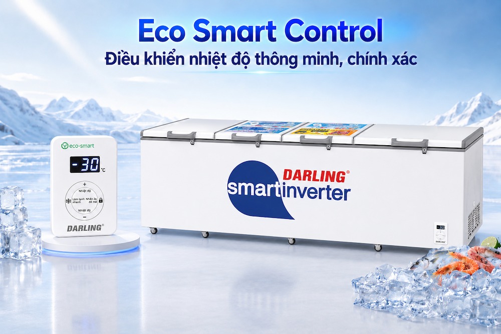 Tủ Đông 2100 Lít DMF-1779ASI điều khiển cảm ứng