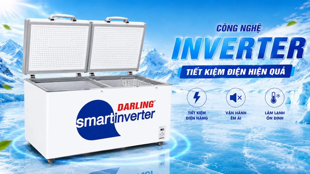 Tủ Đông 870 Lít DMF-8779ASI tiết kiệm điện năng