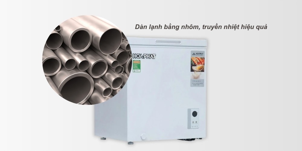 Tủ Đông Hòa Phát HPF AN666 làm lạnh nhanh